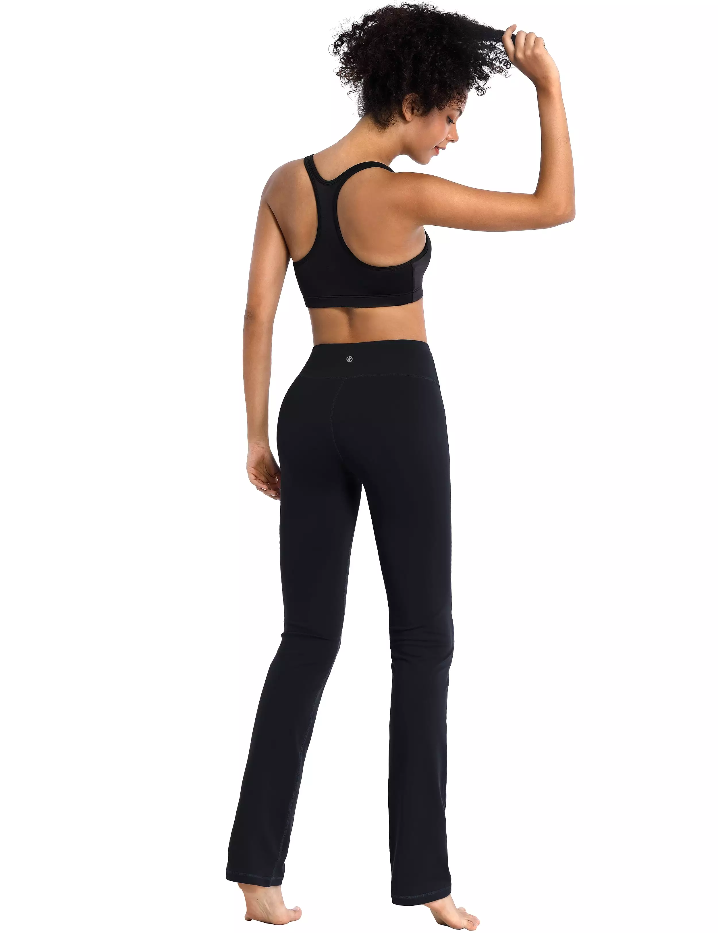 29 31 33 35 Straight Leg Leggings black ins_yogastudio