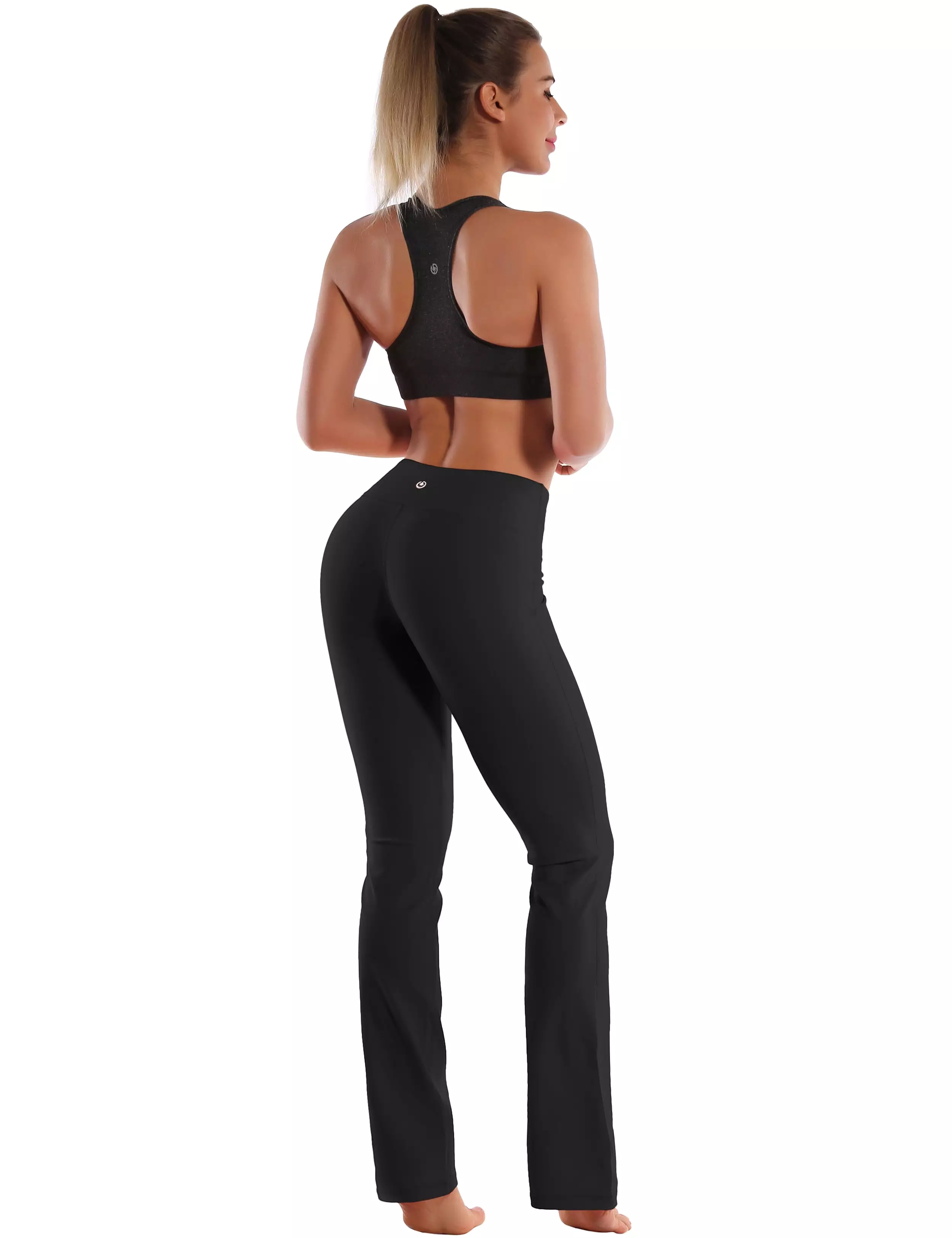 29 31 33 35 Straight Leg Leggings black ins_yogastudio