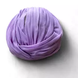 40s 50s I.Magnin Silk Lilac Turban