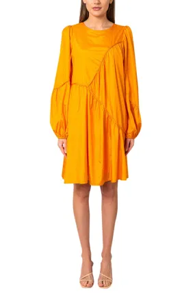 A-line midi oversized dress