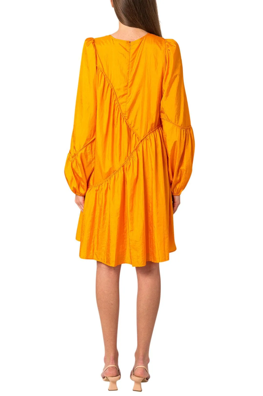 A-line midi oversized dress