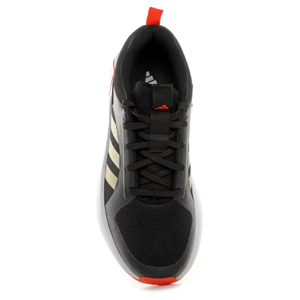 Adidas Men's Zap Run Running Shoe (Core Black/Gold Metallic/Solar Red)