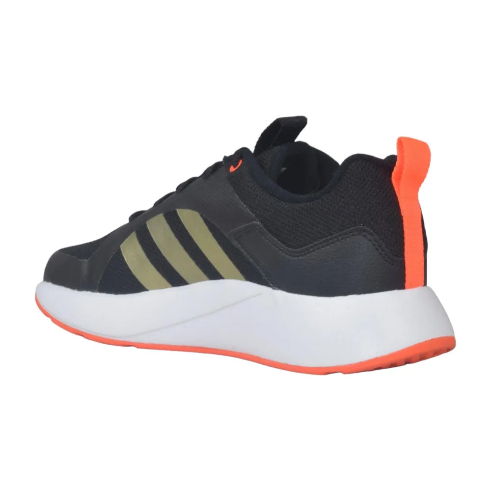 Adidas Men's Zap Run Running Shoe (Core Black/Gold Metallic/Solar Red)