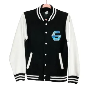 All We Do Is Black/White Gunship Varsity Jacket- Size XS (see notes)