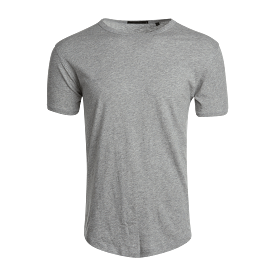 Alpha Slub Tee (Light Grey Heather)