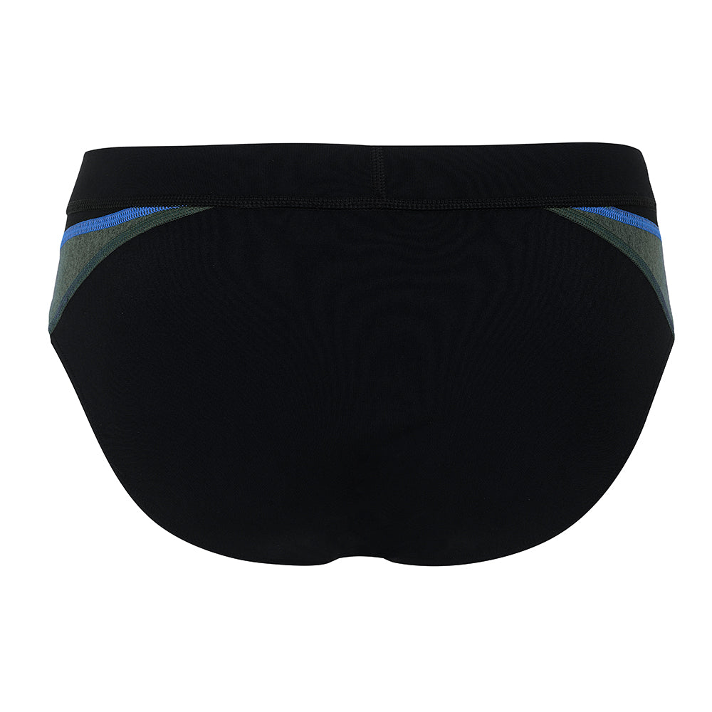 Aqua Sphere Manu Brief - Black/Royal Blue (SM 259 0142)