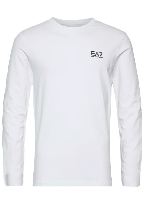 Armani EA7 Core ID L/S Tee White