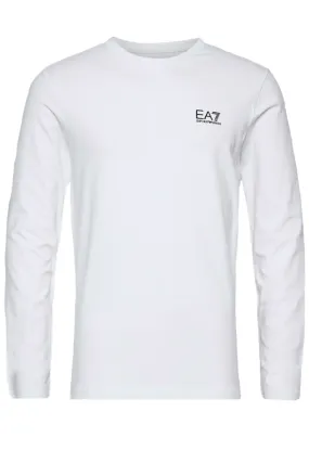 Armani EA7 Core ID L/S Tee White