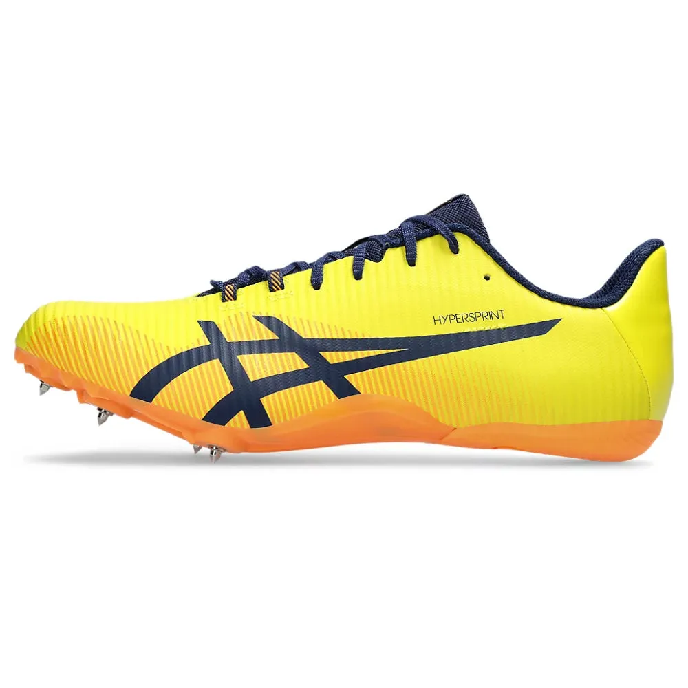 ASICS Men's Hypersprint 8 Running Shoe (Bright Yellow/Blue Expanse)