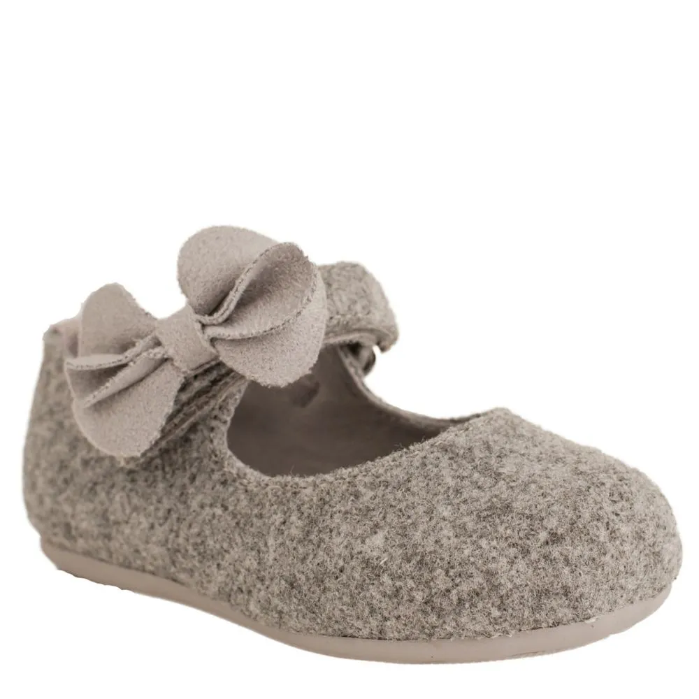 BABY DEER  GIRLS INFANT-TODDLER CAMILLA DRESS BALLET FLAT