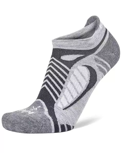 Balega Ultralight Sock - Grey Heather/White (No Show)