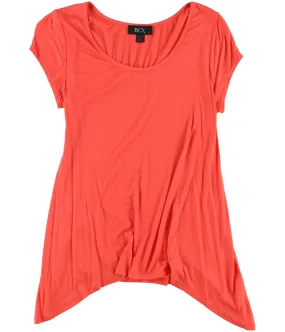 Bcx Womens Draped Basic T-Shirt