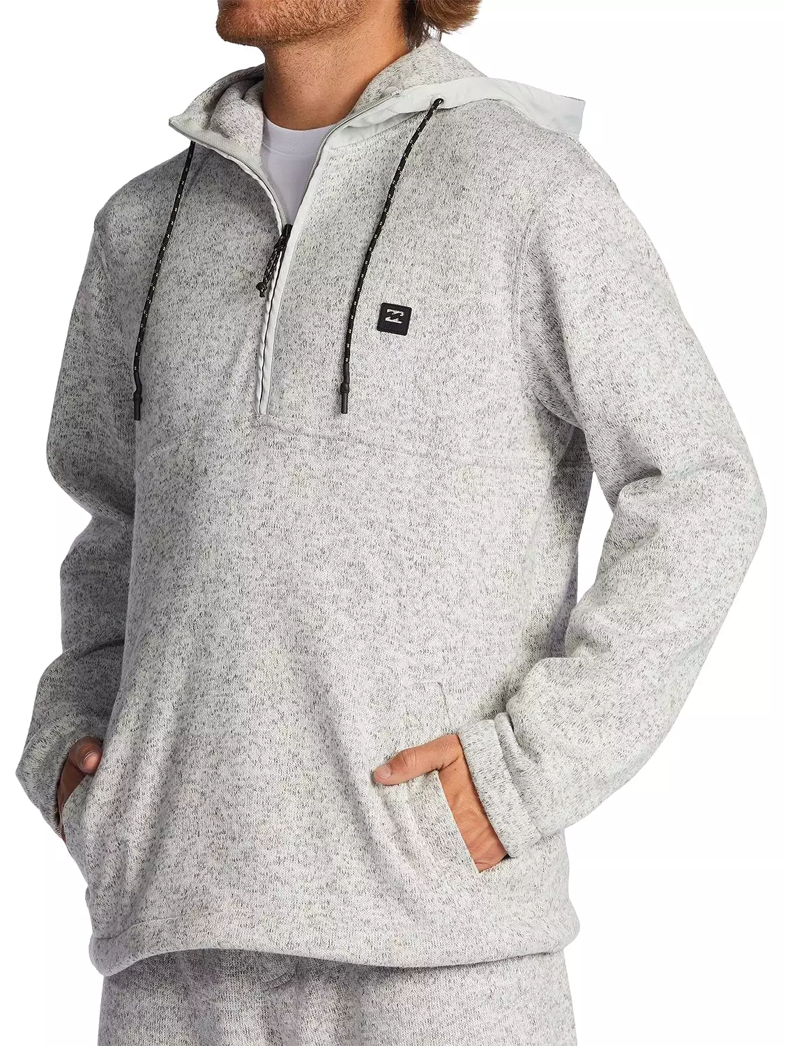 Billabong Men's A/Div Boundary Half Zip Pullover Grey