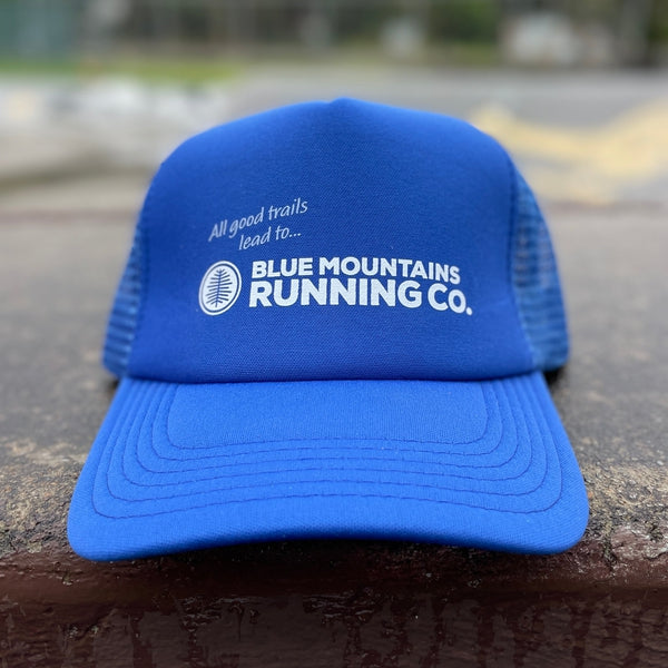 Blue Mountains Running Co Trucker Cap All Good Trails