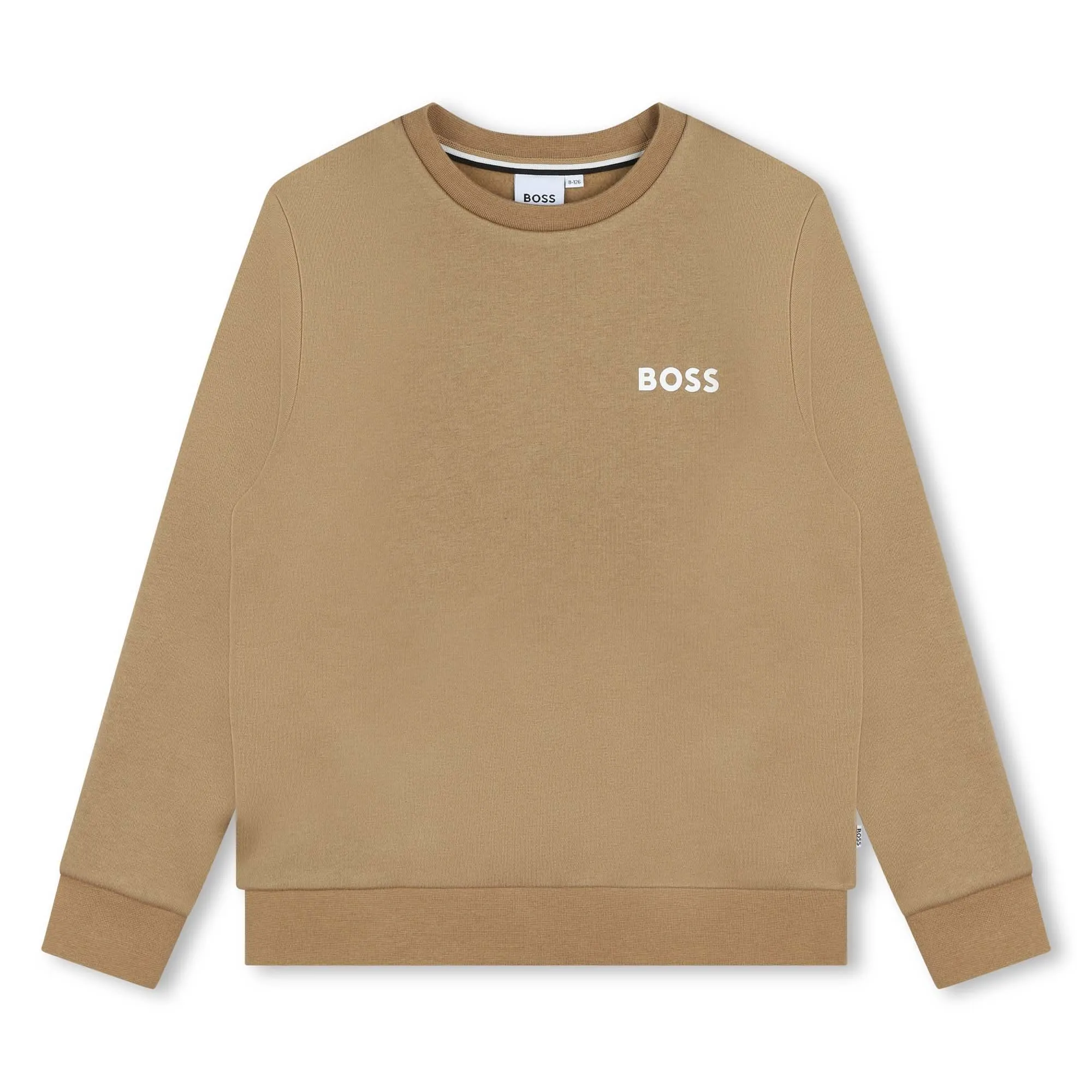 BOSS Sweater koekje J51190