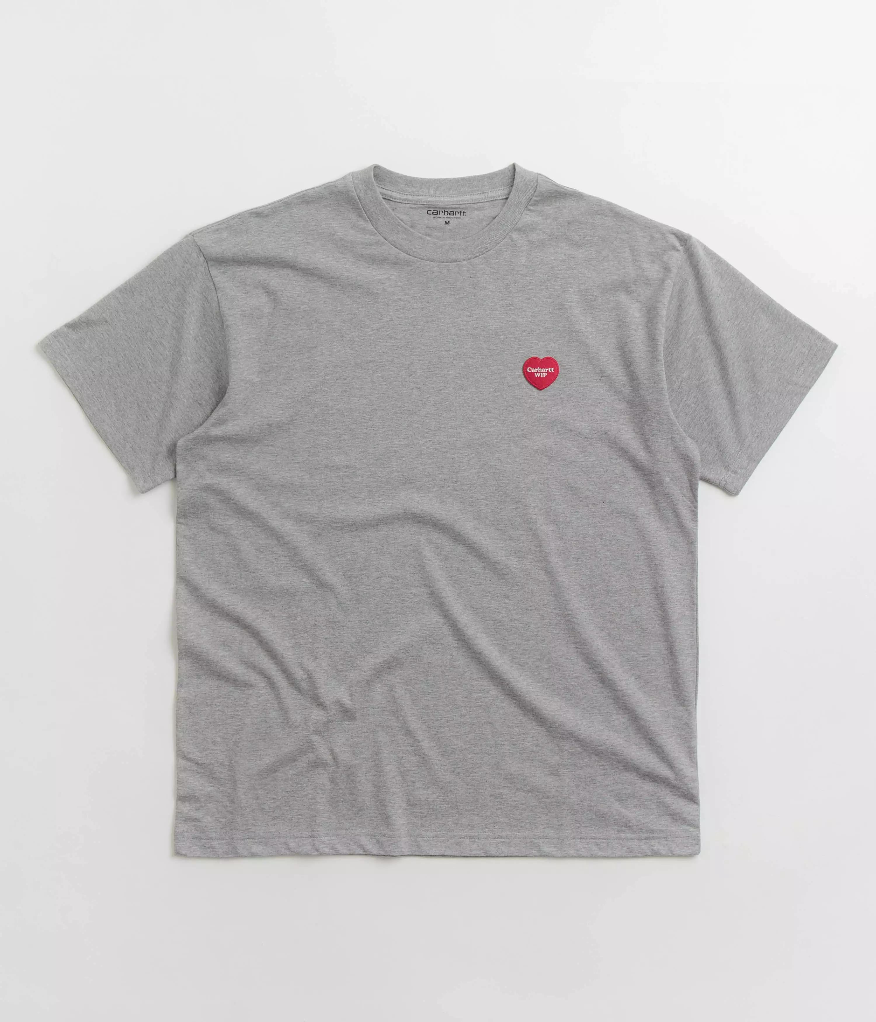 Carhartt Heart Patch T-Shirt - Grey Heather