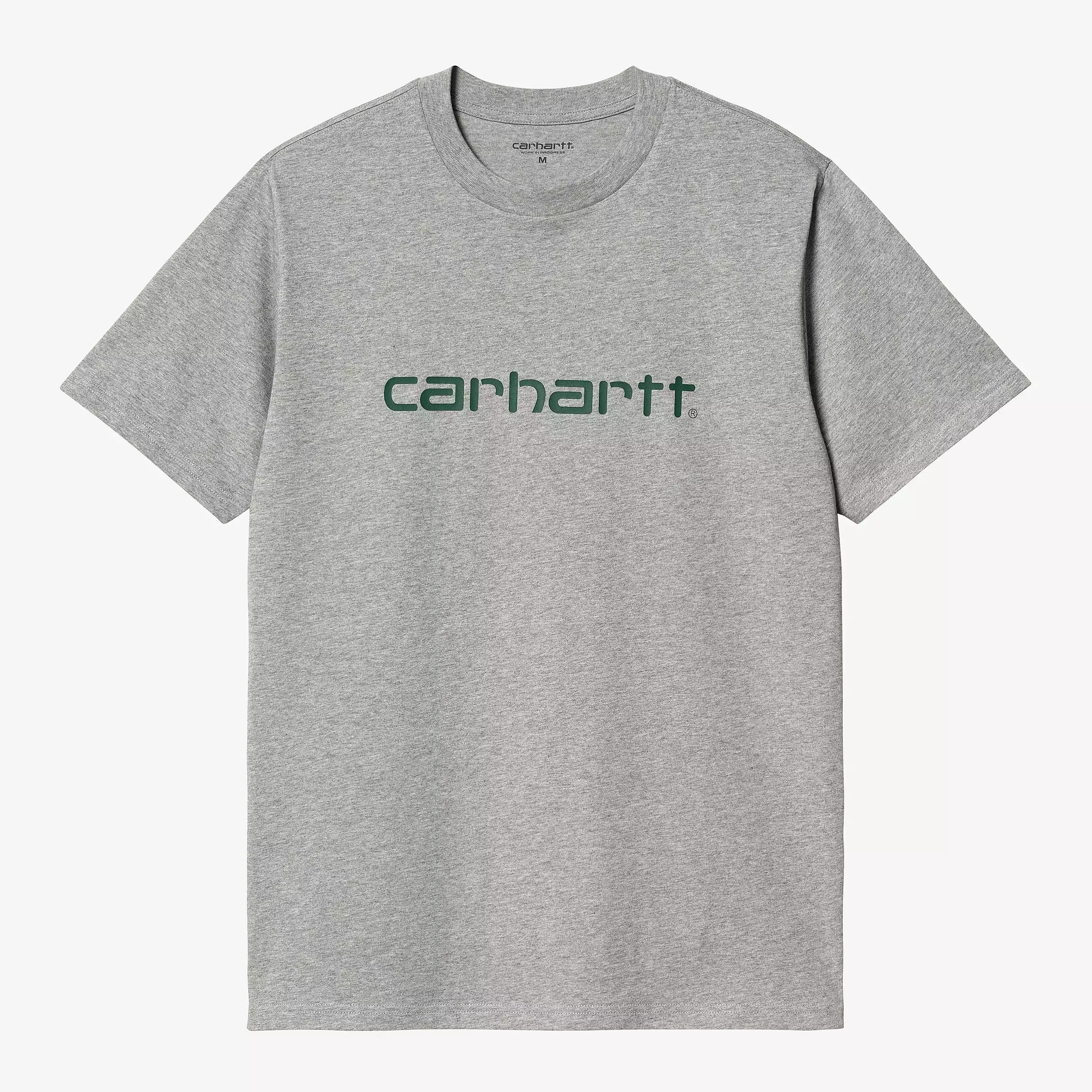 Carhartt WIP Script T-Shirt Grey Heather/Chervil