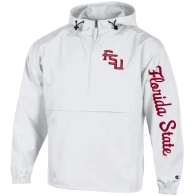 Champion Men's/Unisex Stacked FSU Packable Jacket - White