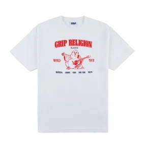 Classic Grip Religion T-Shirt White