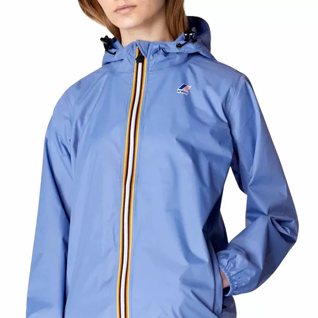 Claude Packable Unisex Rain Jacket (Azure)