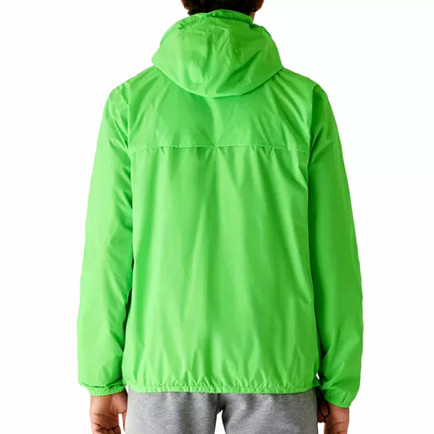 Claude Packable Unisex Rain Jacket (Green Fluo)