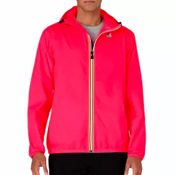 Claude Packable Unisex Rain Jacket (Pink Intense)