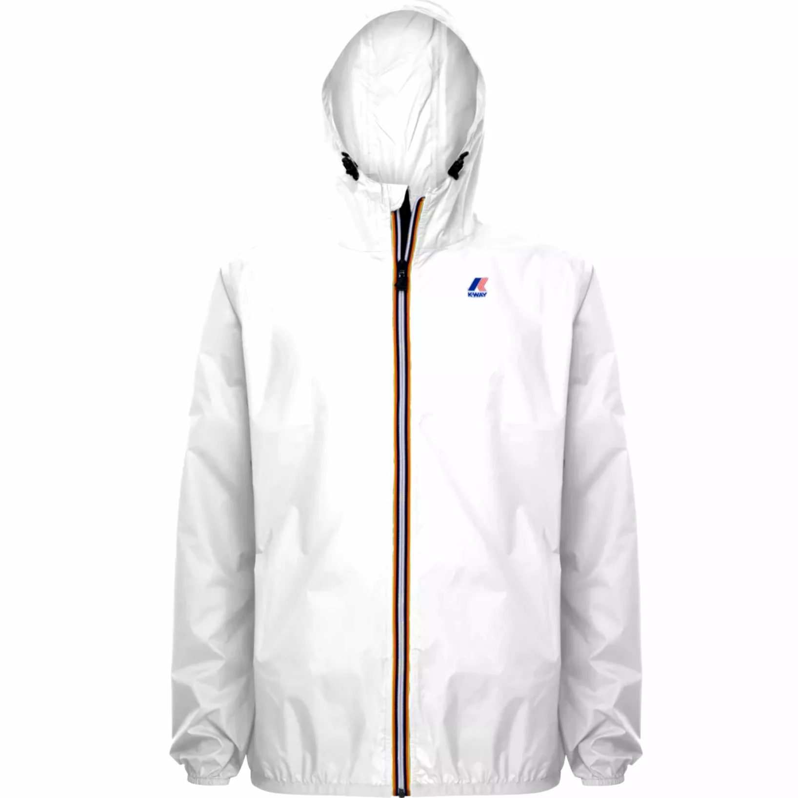 Claude Packable Unisex Rain Jacket (White)