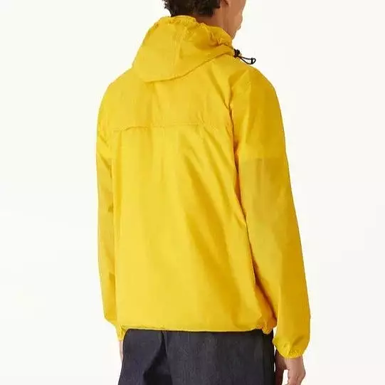 Claude Packable Unisex Rain Jacket (Yellow)