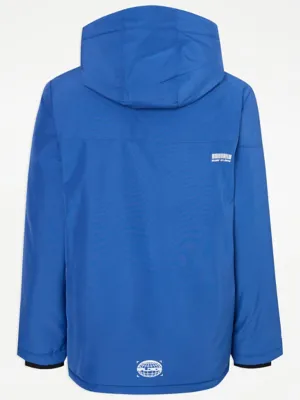 Cobalt Fleece Lined Padded Sports Jacket | Kids | George at ASDA