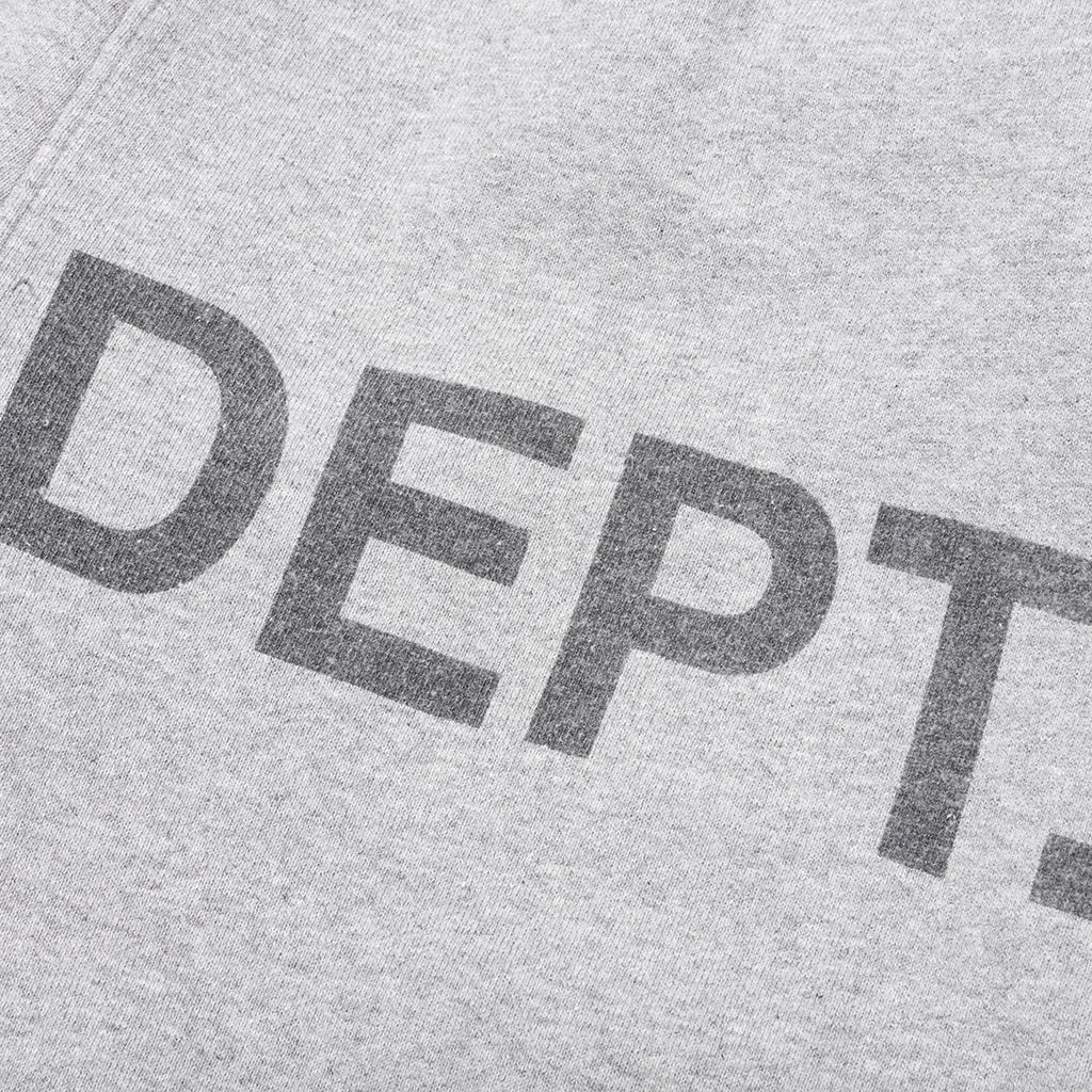 Deep Logo Sweatpants - Heather Grey