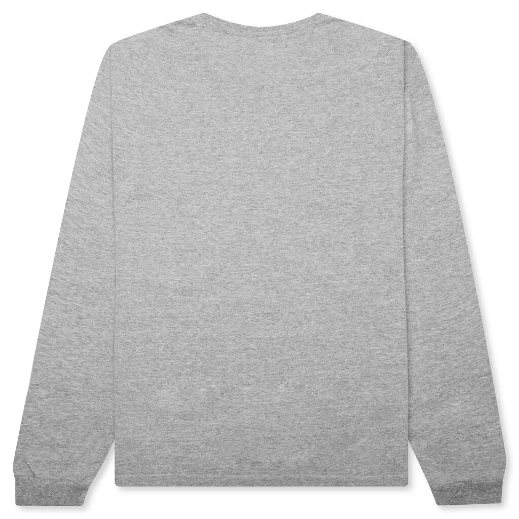 Dept L/S Tee - Heather Grey