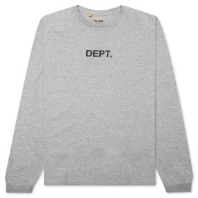 Dept L/S Tee - Heather Grey