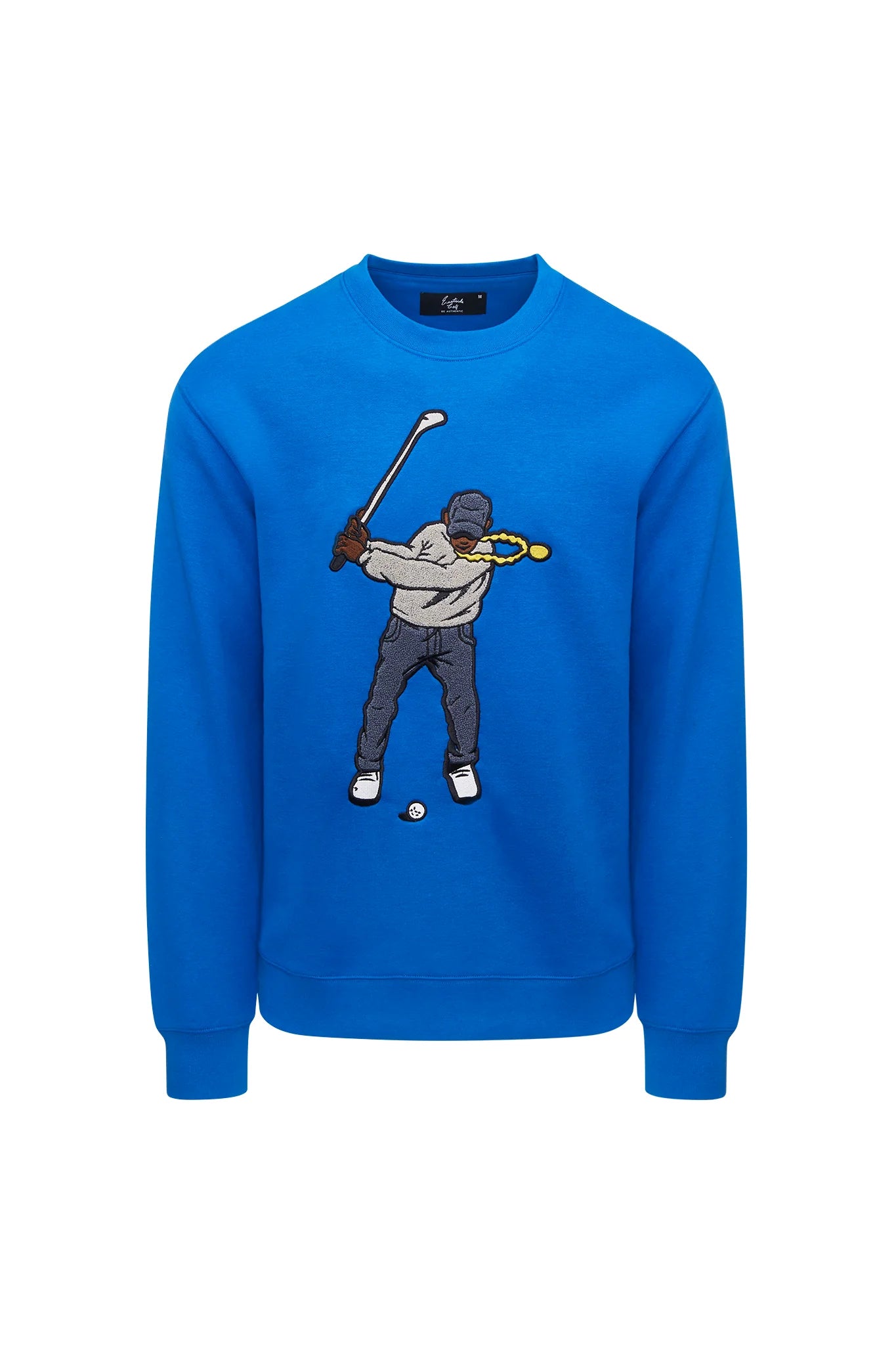 Eastside Golf Men's Core Fleece Crew Swingman (Royal Blue)