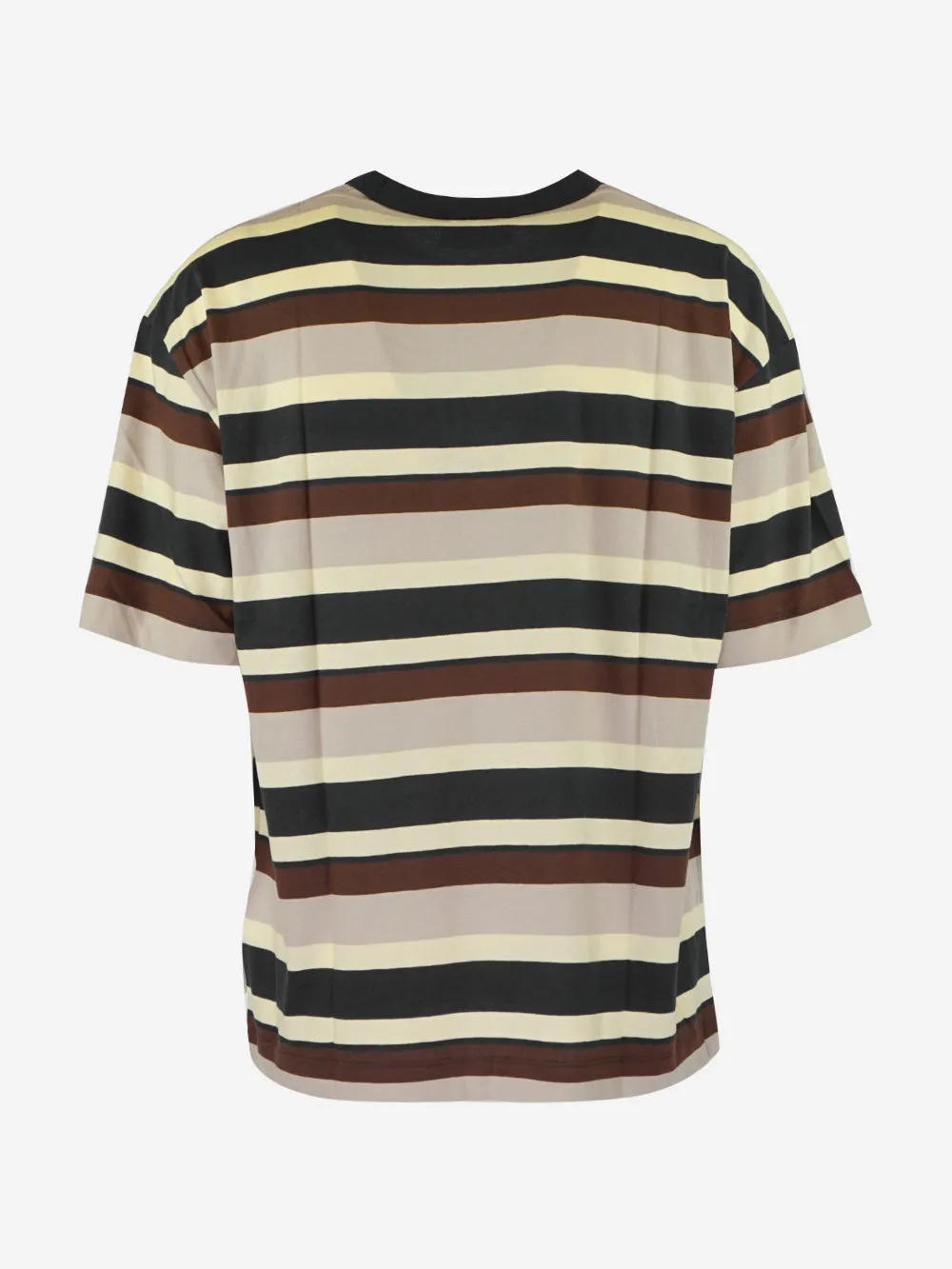 Etudes - T-shirt over in cotone modello Traffic Striped