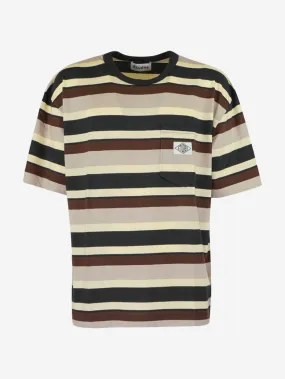 Etudes - T-shirt over in cotone modello Traffic Striped