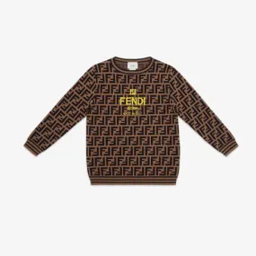 Fendi Pullover FFKnit Zucca JUG159_AEYD_F15B6