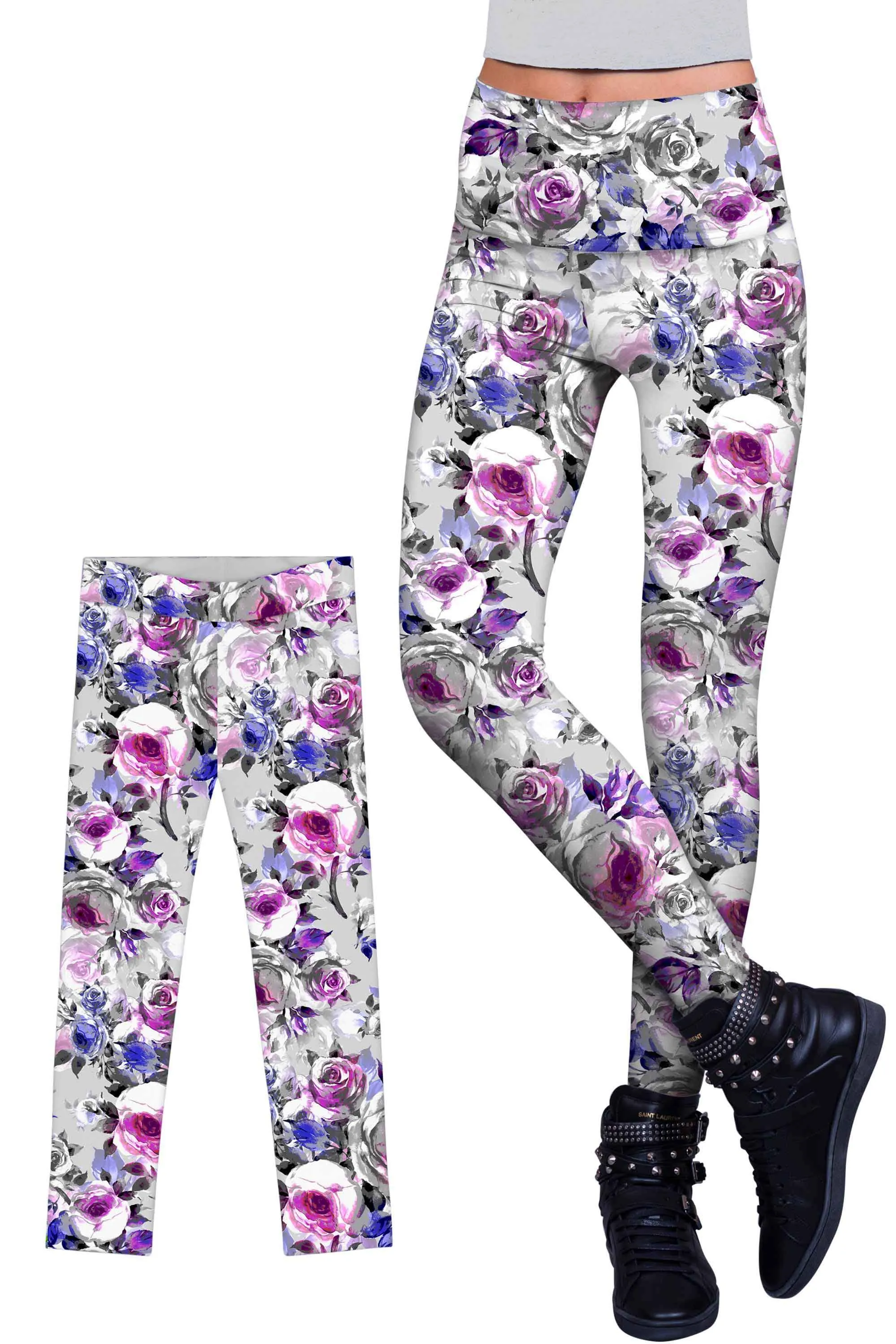 Floral Touch Lucy Leggings - Mommy and Me