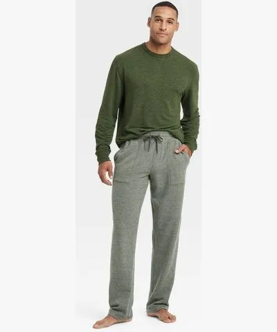 Goodfellow & Co Men's Solid Elevated Long Sleeve Pajama Set