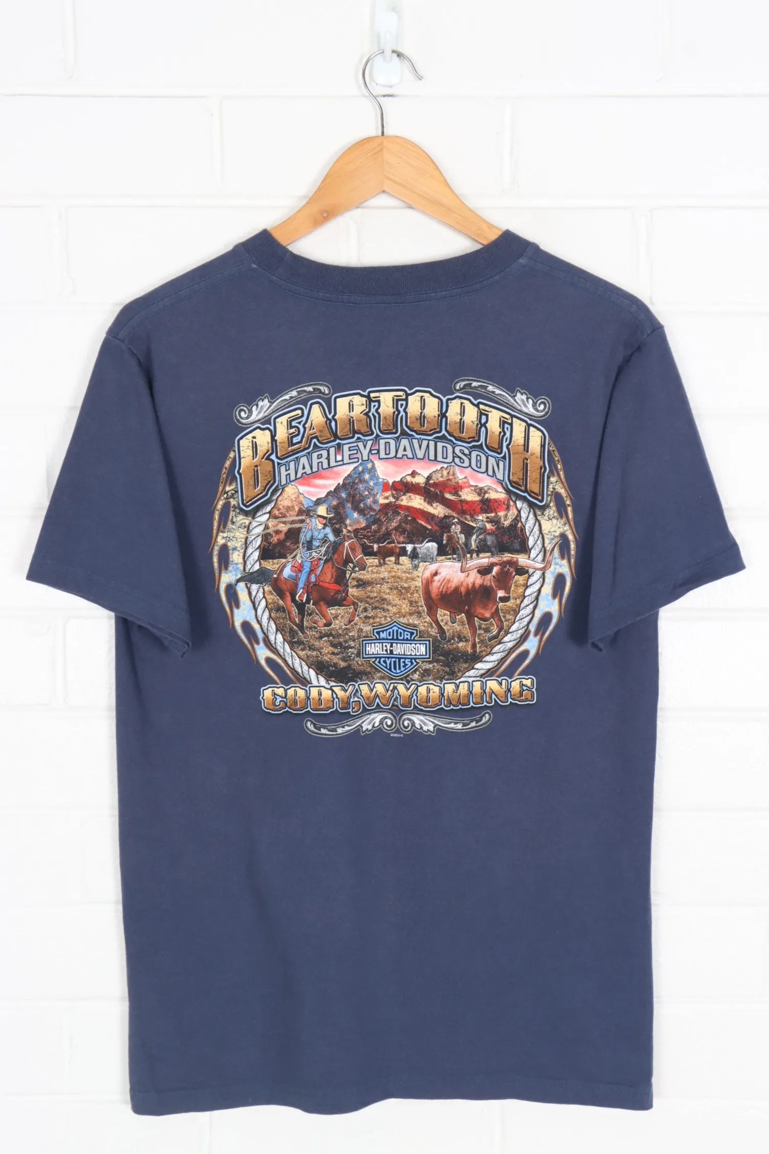 HARLEY DAVIDSON BEARTOOTH COWBOYS & CATTLE GRAPHIC TEE (