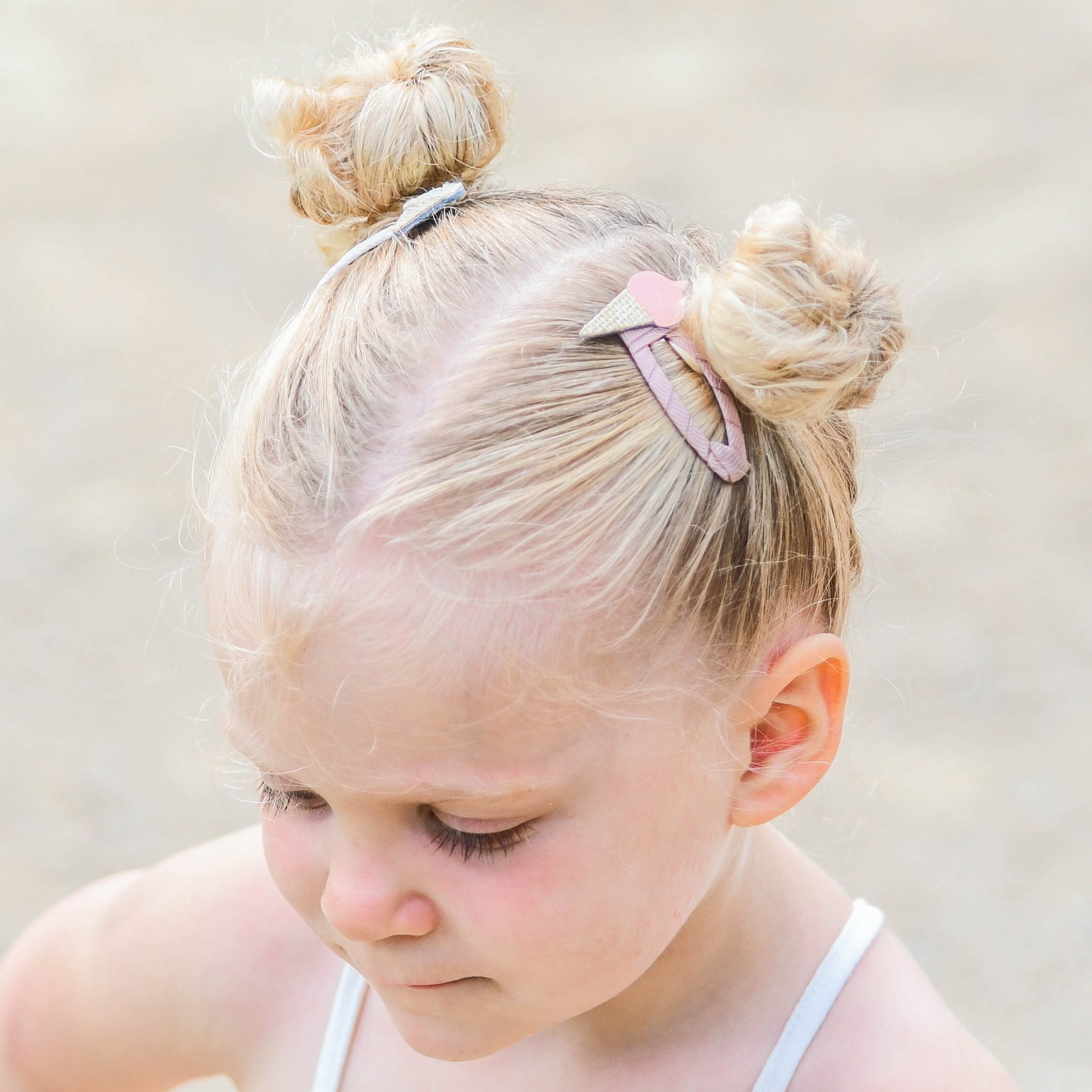 Ice Cream Cone Hair Clip