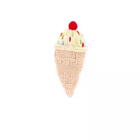 Ice cream rattle-Vanilla