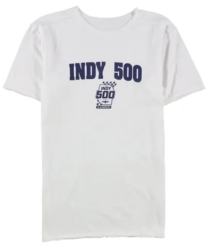 Indy 500 Mens Distressed Graphic T-Shirt