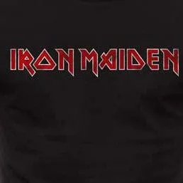 Iron Maiden Distressed Logo