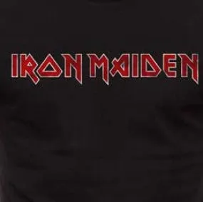 Iron Maiden Distressed Logo