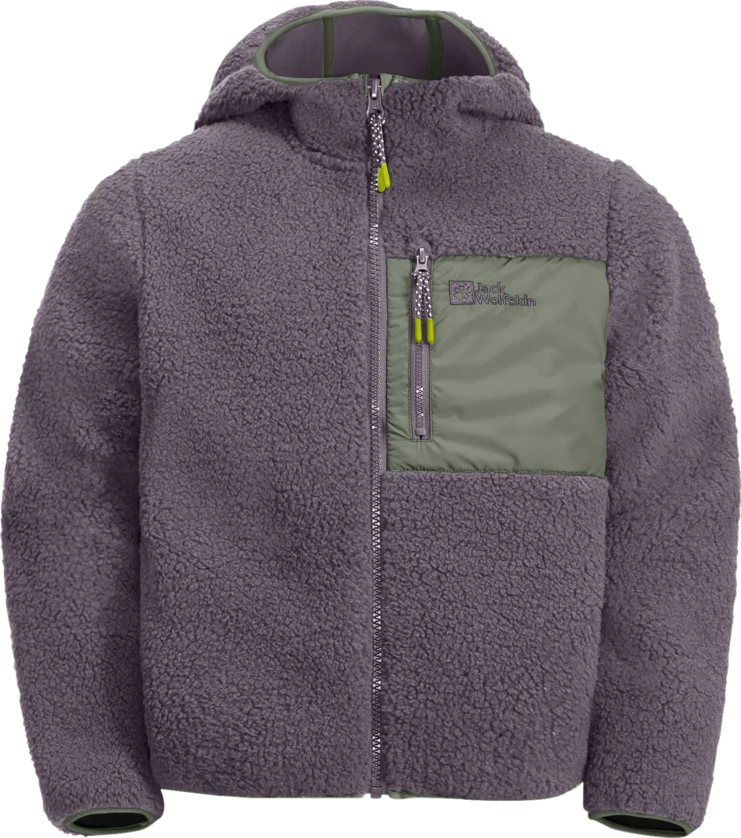 Jack Wolfskin Kids' Ice Curl Hood Jacket Wild Blossom | Buy Jack Wolfskin Kids' Ice Curl Hood Jacket Wild Blossom here