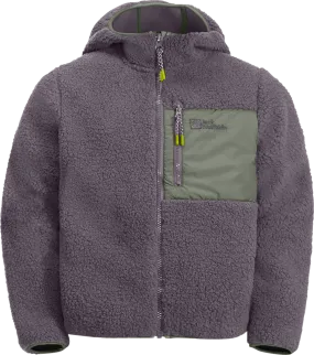 Jack Wolfskin Kids' Ice Curl Hood Jacket Wild Blossom | Buy Jack Wolfskin Kids' Ice Curl Hood Jacket Wild Blossom here