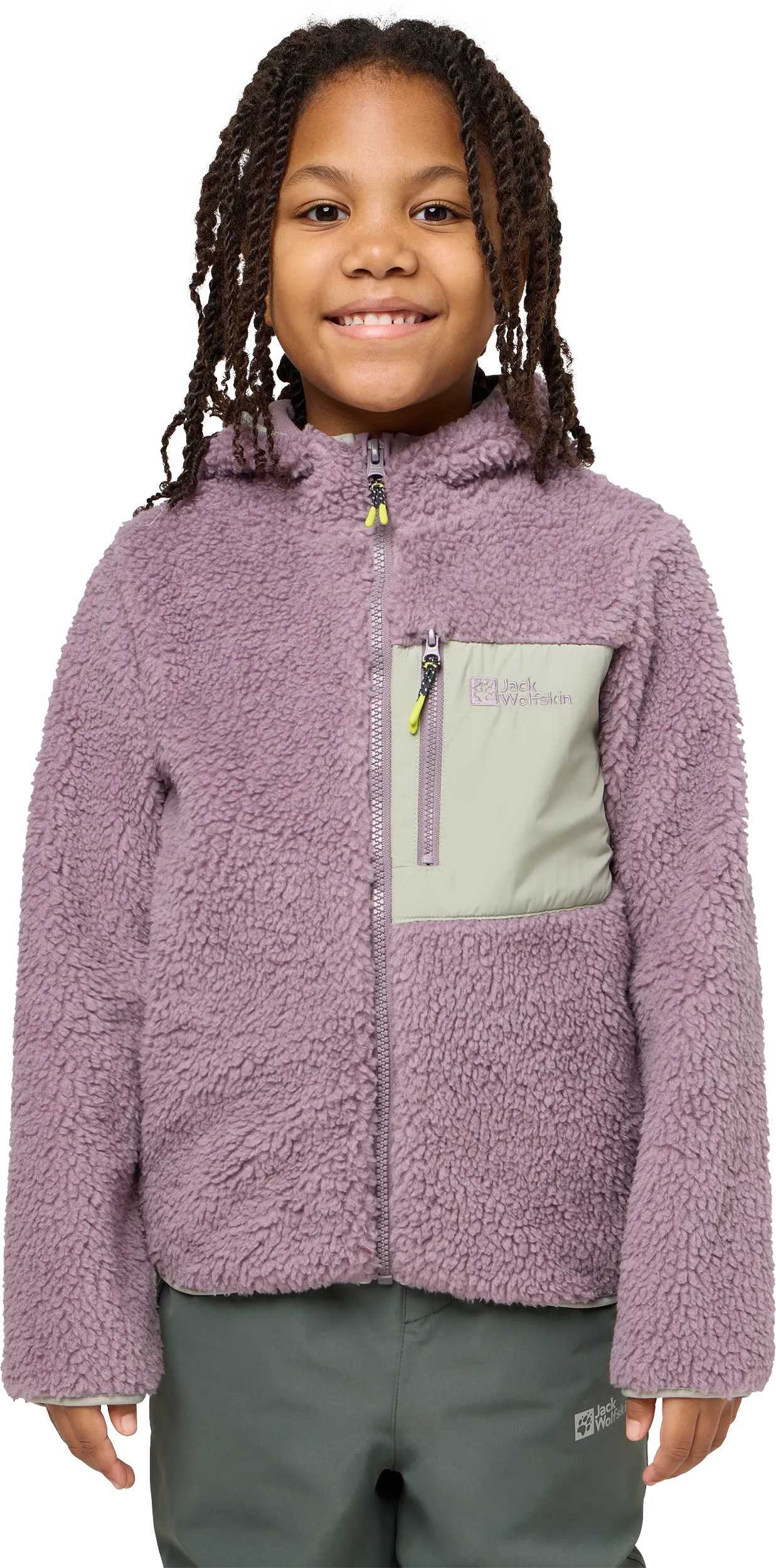 Jack Wolfskin Kids' Ice Curl Hood Jacket Wild Blossom | Buy Jack Wolfskin Kids' Ice Curl Hood Jacket Wild Blossom here