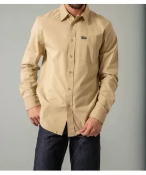 Kimes Ranch Linville Long Sleeve Shirt In Khaki