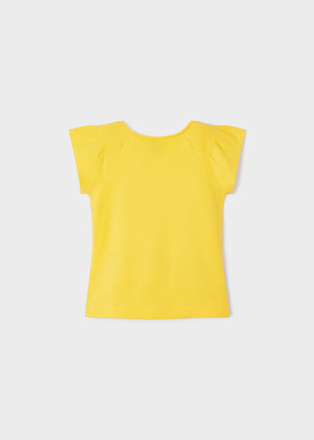 Mayoral S/s t-shirt for girl - Mimosa