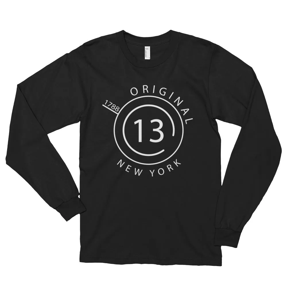 New York - Long sleeve t-shirt (unisex) - Original 13